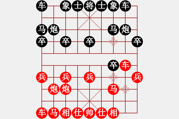 象棋棋譜圖片：1峽夜[2356803169] -VS- 忍者[345363261] - 步數(shù)：10 