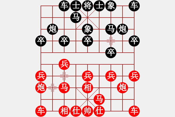 象棋棋譜圖片：乘物以遊心(人王)-負(fù)-錦州石化一(天帝) - 步數(shù)：10 