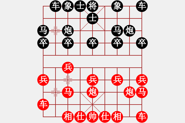 象棋棋譜圖片：游俠秦歌(北斗)-勝-lueguowanc(6弦) - 步數：10 