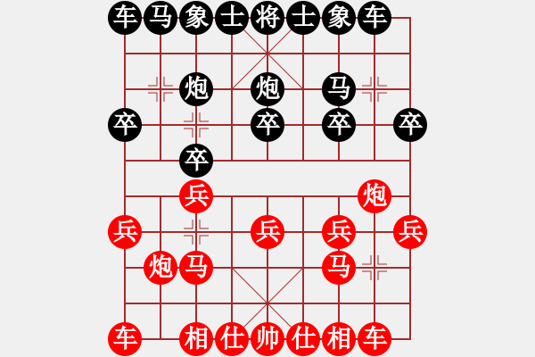 象棋棋譜圖片：天天象棋精彩對局（L先負(fù)喜洋洋）車卒勝單馬士象全 - 步數(shù)：10 