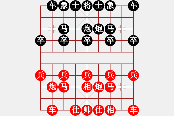 象棋棋譜圖片：第04輪 第05臺 渾源縣 高興宇 先負(fù) 晉中市 周軍 - 步數(shù)：10 