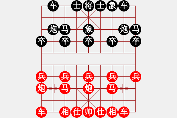 象棋棋譜圖片：中炮對(duì)單提馬(業(yè)三升業(yè)四評(píng)測(cè)對(duì)局)我先勝 - 步數(shù)：10 