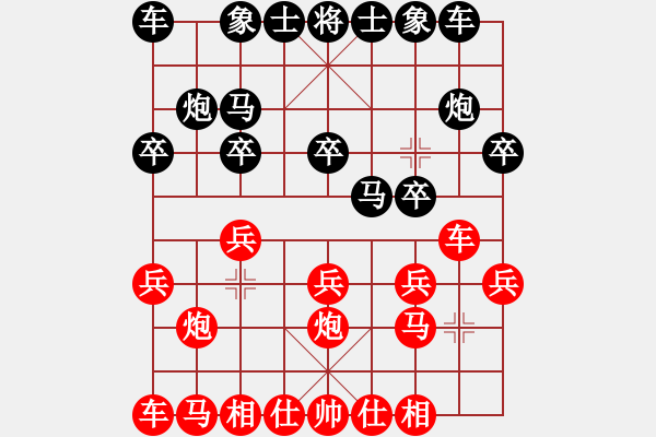 象棋棋譜圖片：人機(jī)對(duì)戰(zhàn) 2024-12-1 10:16 - 步數(shù)：10 