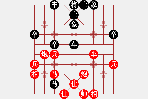 象棋棋譜圖片：西域三少 負(fù) 昆侖C49 中炮過(guò)河車(chē)互進(jìn)七兵對(duì)屏風(fēng)馬平炮兌車(chē) 紅進(jìn)中兵對(duì)黑退邊炮 - 步數(shù)：50 