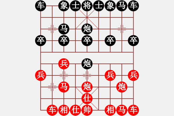 象棋棋譜圖片：白澤[63787161] -VS- 前車后炮-2[993914386] - 步數(shù)：10 