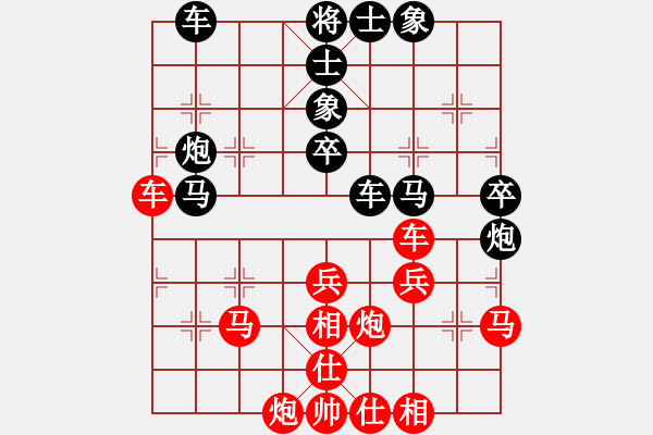 象棋棋譜圖片：劉昕（業(yè)9－1）先勝風(fēng)笑癡（業(yè)9－1）202203021232.pgn - 步數(shù)：40 