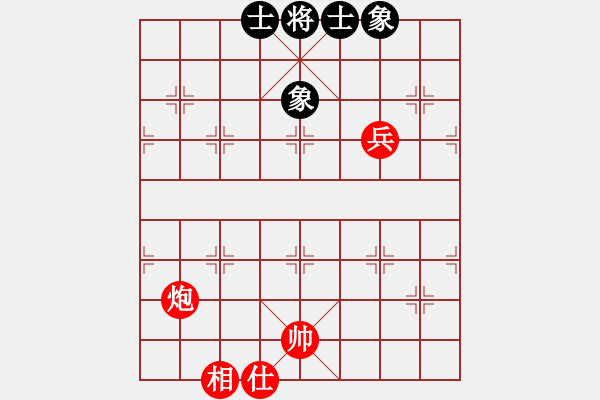 象棋棋谱图片：炮高兵单仕相例胜士象全（一） - 步数：0 