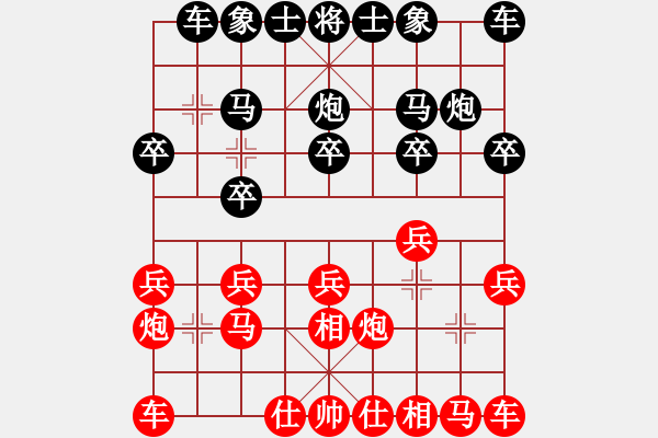 象棋棋譜圖片：鑫四海VSlong28(2008-11-9) - 步數(shù)：10 