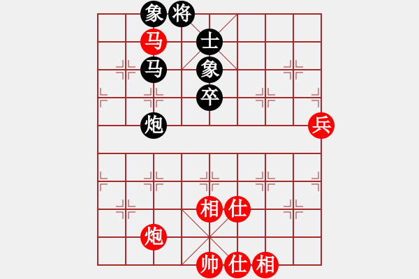 象棋棋譜圖片：bbboy002(3舵)-和-枯封里(4舵) - 步數(shù)：100 