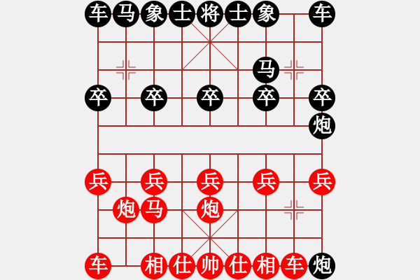 象棋棋譜圖片：644局 A00- 不合理開局-小蟲引擎23層(2689) 先勝 呂蒙(1850) - 步數(shù)：10 