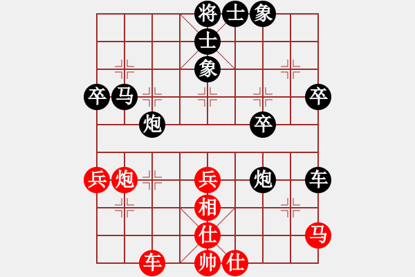 象棋棋譜圖片：昆鋼楊海青(3段)-負(fù)-倒拔楊柳(1段) 五六炮對(duì)反宮馬 - 步數(shù)：50 