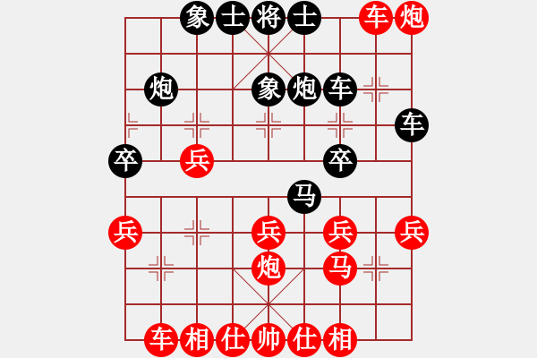 象棋棋譜圖片：《堅韌不拔，捷足先登！》specialist【先負】寧波戚文卿(2015-3-3弈于大師網(wǎng)高級棋室) - 步數(shù)：30 