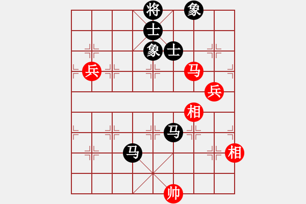 象棋棋譜圖片：小馬刀(1段)-負-我愛鬧鬧(1段) - 步數(shù)：110 