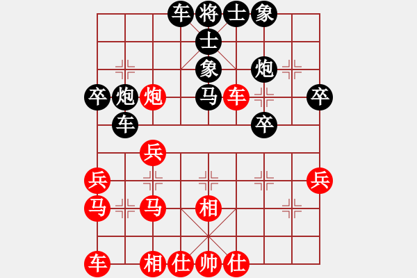 象棋棋譜圖片：明城大帝(6段)-負(fù)-無忌哥哥(8段) - 步數(shù)：40 