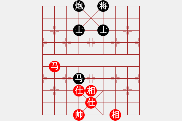 象棋棋譜圖片：互相揭發(fā)(月將)-和-偶一下(月將) - 步數(shù)：120 