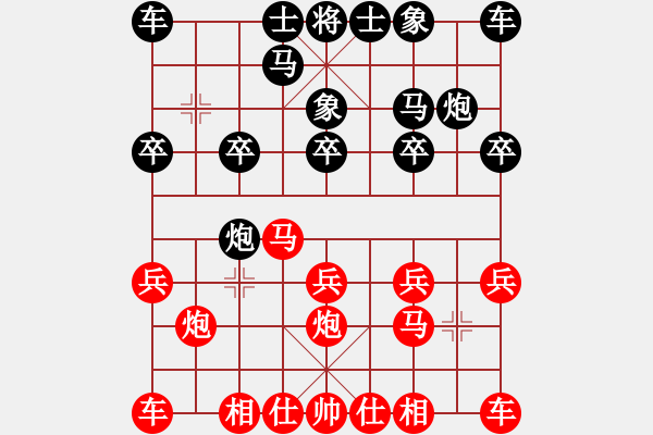 象棋棋譜圖片：11-06-12 shanzai[955]-Win-qiubaibai[779] - 步數(shù)：10 