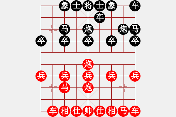 象棋棋譜圖片：北丐[869891869] -VS- 戴月披星[604888317] - 步數(shù)：10 