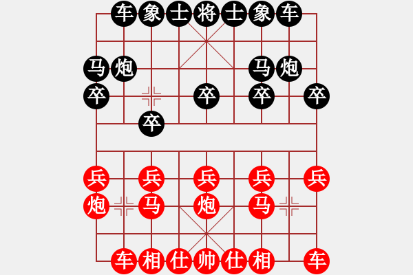 象棋棋譜圖片：渝中 車興國 和 合川 楊應(yīng)東 - 步數(shù)：10 