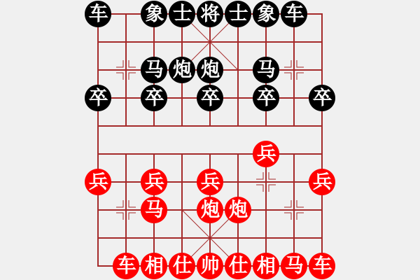 象棋棋譜圖片：紫薇花對(duì)紫微郎 負(fù) 好人一生[-] - 步數(shù)：10 