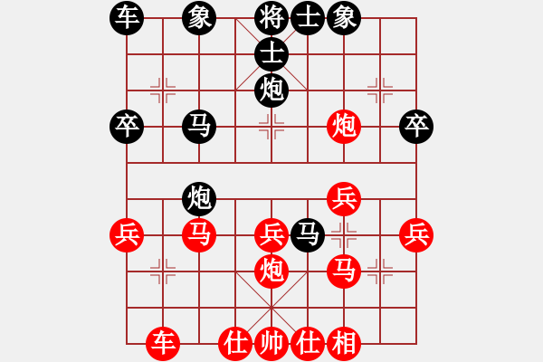 象棋棋譜圖片：劍仙花木蘭(9段)-負(fù)-冷月宮(8段) - 步數(shù)：30 