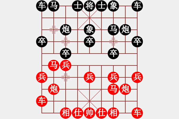 象棋棋譜圖片：金剛不壞(人王)-和-豫東棋人(天帝) - 步數(shù)：10 