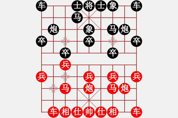 象棋棋譜圖片：2022第6屆全象冠南北對抗賽趙鑫鑫先勝王廓 - 步數(shù)：10 