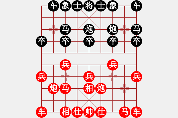 象棋棋譜圖片：圣1022 - 步數(shù)：10 