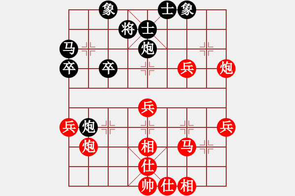 象棋棋譜圖片：卑斯麥號(4級)-勝-通風(fēng)管與裕(5r) - 步數(shù)：40 