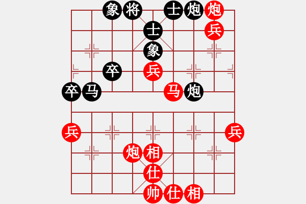 象棋棋譜圖片：卑斯麥號(4級)-勝-通風(fēng)管與裕(5r) - 步數(shù)：60 