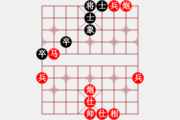 象棋棋譜圖片：卑斯麥號(4級)-勝-通風(fēng)管與裕(5r) - 步數(shù)：73 