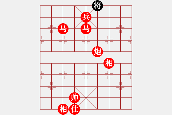 象棋棋譜圖片：棋局-2ak NN3K - 步數(shù)：57 