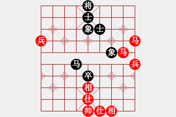 象棋棋譜圖片：過宮炮砲(3段)-勝-papertiger(2段) - 步數(shù)：77 