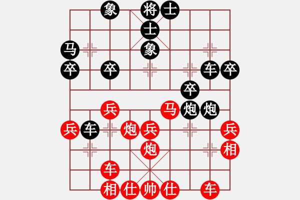 象棋棋譜圖片：炫風(fēng)格日樂(天罡)-負(fù)-petergo(9星) - 步數(shù)：30 