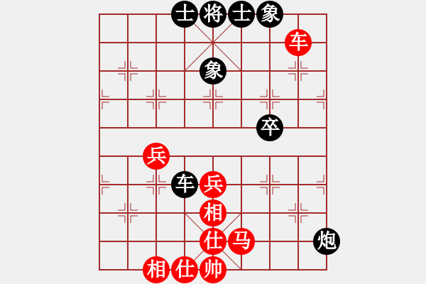象棋棋谱图片：广东许银川 (和) 广东吕钦 (1999.1.11于广州) - 步数：80 