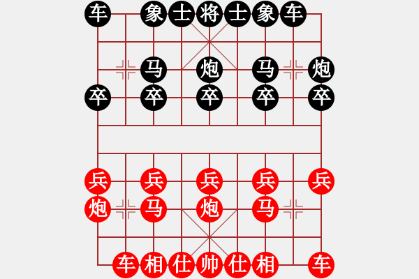 象棋棋譜圖片：梁山花和尚(2段)-負-浙江于幼華(3段) - 步數(shù)：10 