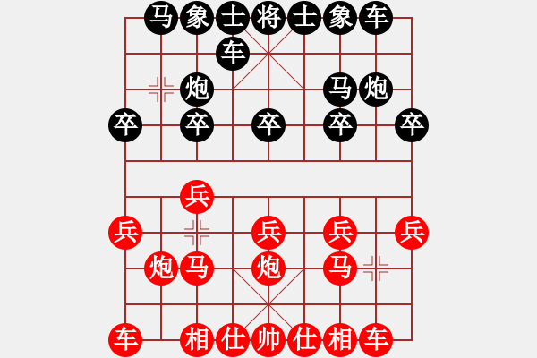 象棋棋譜圖片：2016“岐山杯”第一輪 杭州棋院張彬先勝彭州吳德林 - 步數(shù)：10 