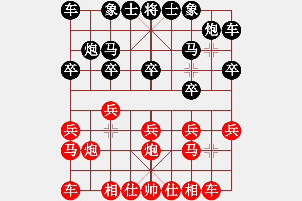 象棋棋谱图片：suxulin(2星)-负-bbboy002(3f) - 步数：10 