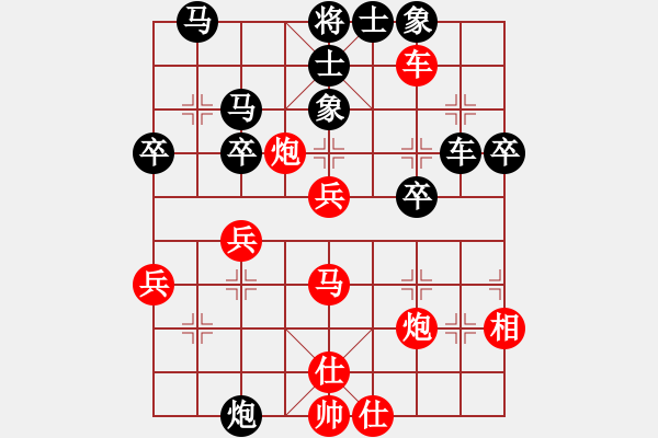 象棋棋譜圖片：20170126 先勝李乃威 五九炮過河車對屏風馬平炮兌車 紅車四進二 - 步數(shù)：50 