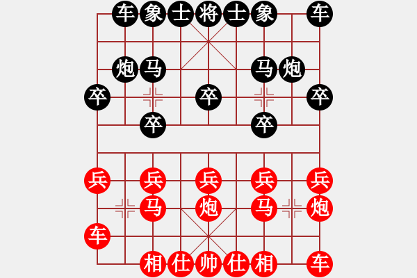 象棋棋譜圖片：棋友-魚鳥[575644877] -VS- 無名小卒 [921937763] - 步數(shù)：10 