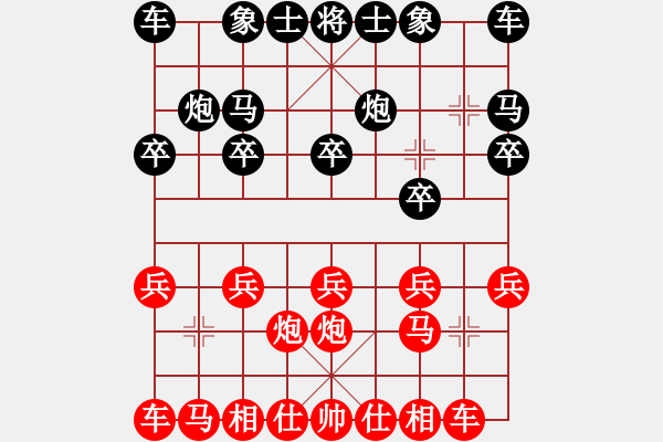 象棋棋譜圖片：一個半盤棋 對 feir - 步數(shù)：8 