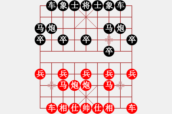 象棋棋谱图片：请输给俺吧(8段)-负-szcba(7段) - 步数：10 