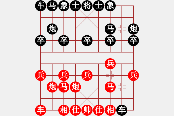 象棋棋譜圖片：湖北省棋牌管理中心 洪智 勝 廈門好慷象棋隊(duì) 苗利明 - 步數(shù)：10 