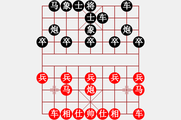 象棋棋譜圖片：11-06-12 huoer[1044]-Resign-shanzai[995] - 步數(shù)：10 