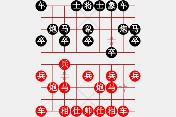 象棋棋譜圖片：施秉縣水墨云山杯象棋公開賽第八輪遵義陳柳剛先勝福泉陳紹華 - 步數(shù)：10 