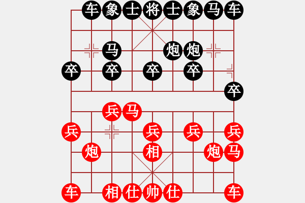 象棋棋譜圖片：釣魚客(月將)-和-逆天陸云(天帝) - 步數(shù)：10 