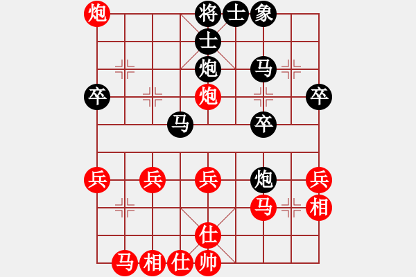 象棋棋譜圖片：tianshanjk(5段)-負(fù)-southa(6段) - 步數(shù)：30 