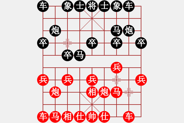 象棋棋譜圖片：九上棋貴(9段)-和-至尊盟追命(日帥) - 步數(shù)：10 