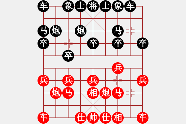 象棋棋譜圖片：鄉(xiāng)長(zhǎng)埠頭(2段)-和-吹吹(8段) - 步數(shù)：10 