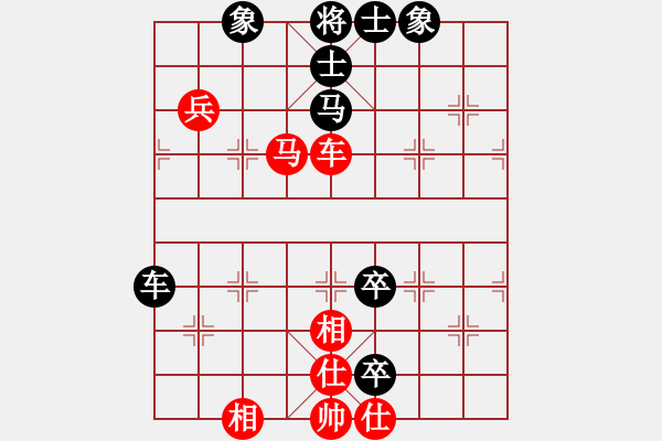 象棋棋譜圖片：澳門(mén)A君先和象棋巫師大師級(jí)7-21于澳門(mén) - 步數(shù)：100 