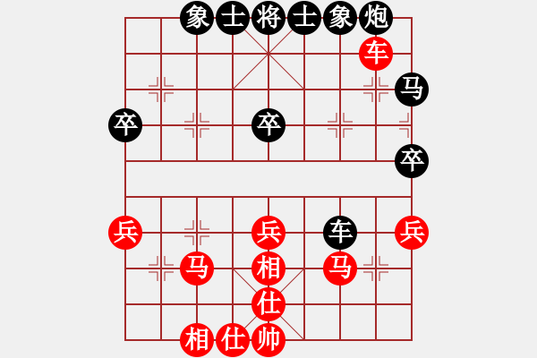 象棋棋譜圖片：澳門(mén)A君先和象棋巫師大師級(jí)7-21于澳門(mén) - 步數(shù)：40 